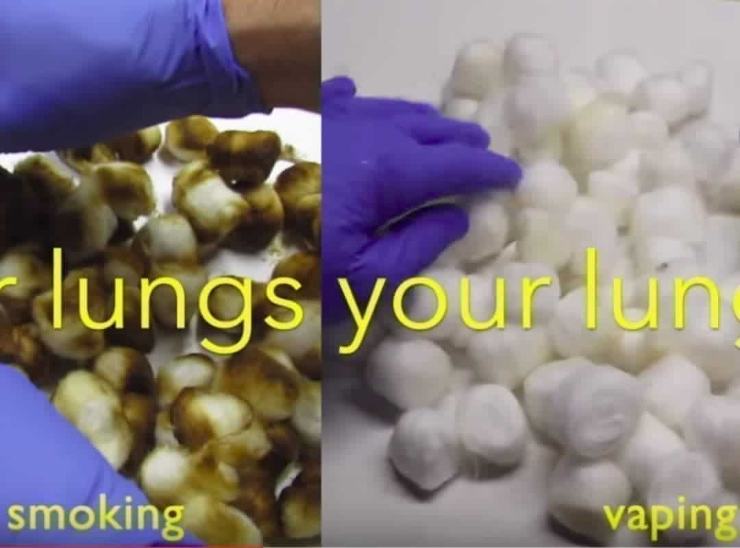 smoking vs vaping video