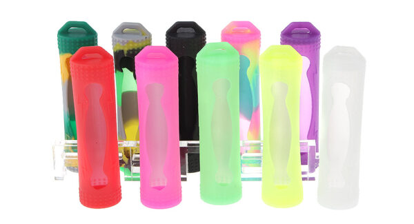 18650 Battery Protective Silicone Sleeve Case (10 Pieces)