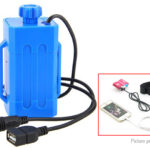 4*18650 Rechargeable Li-ion Battery Pack Charging Box for Bicycle Light