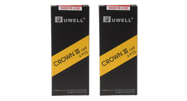 8PCS Authentic Uwell Crown 3 / Crown 3 Mini Replacement Coil Head