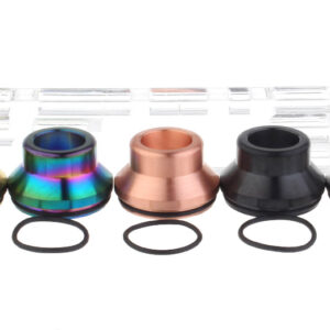 AOLVAPE Stainless Steel + Copper Wide Bore Drip Tip (5-Pack)
