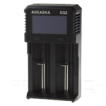 Adeaska SQ2 2-Slot Intelligent Battery Charger