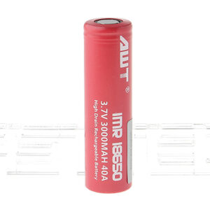 Authentic Aweite AWT IMR 18650 3.7V 3000mAh Rechargeable Li-Mn Battery