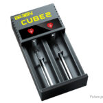 Authentic BASEN Cube2 2-Slot Li-Ion/IMR Battery Charger (UK)