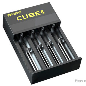 Authentic BASEN Cube4 4-Slot Li-Ion/IMR Battery Charger (AU)