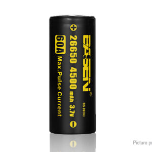 Authentic BASEN IMR 26650 3.7V 4500mAh Rechargeable Li-Mn Battery