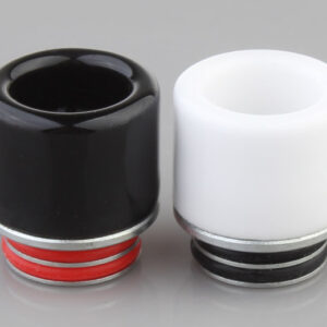 Authentic Clrane Ceramic + Stainless Steel Hybrid 810 Drip Tip (2 Pieces)