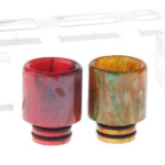 Authentic Clrane Resin 510 Drip Tip for Eleaf iJust S Clearomizer (2-Pack)