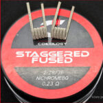 Authentic Coilology Ni80 Staggered Fused Clapton Pre-Coiled Wire