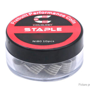 Authentic Coilology Ni80 Staple Pre-Coiled Wire