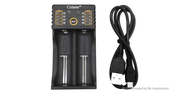 Authentic Colaier C20 2-Slot Smart Li-ion/Ni-MH Battery Charger