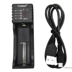 Authentic Colaier Lii-100 1-Slot Smart Li-ion/Ni-MH Battery Charger
