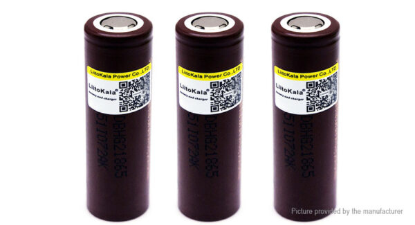 Authentic LiitoKala HG2 18650 3.7V 3000mAh Rechargeable Li-ion Battery (3-Pack)