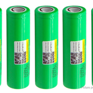 Authentic LiitoKala INR 18650-25R 3.6-3.7V 2500mAh Rechargeable Battery (5-Pack)