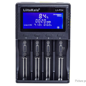 Authentic LiitoKala Lii-PD4 4-Slot Battery Charger (EU)