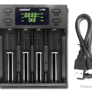 Authentic LiitoKala Lii-S4 4-Slot Smart Battery Charger