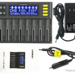 Authentic LiitoKala lii-S8 8-Slot Li-ion/IMR/LiFePO4/Ni-MH/Ni-Cd Battery Charger (US)