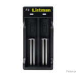 Authentic Listman F2 2-Slot Li-ion/Ni-MH Battery Charger
