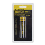 Authentic Nitecore NL1823 18650 2300mAh 3.7V Rechargeable Li-Ion Battery