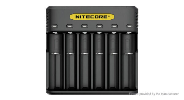 Authentic Nitecore Q6 6-Slot Li-ion Battery Quick Charger