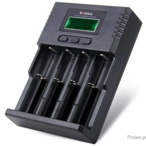 Authentic Soshine H4 4-Slot Li-ion / Ni-MH / LiFePO4 Universal Battery Charger