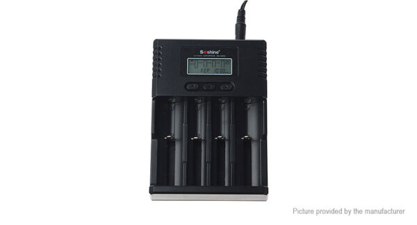 Authentic Soshine SC-H4 4-Slot Battery Charger
