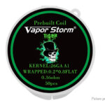Authentic Vapor Storm Kanthal A1 Tiger Pre-Coiled Wire (50-Pack)