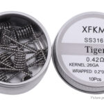 Authentic XFKM 316L Stainless Steel Tiger Pre-Coiled Wire