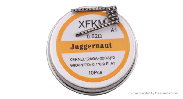 Authentic XFKM Kanthal A1 Juggernaut Pre-Coiled Wire