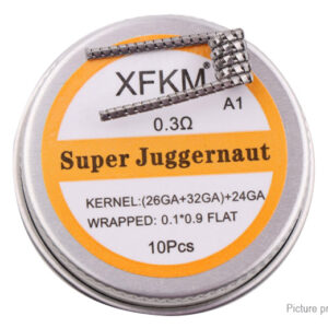 Authentic XFKM Kanthal A1 Super Juggernaut Pre-Coiled Wire