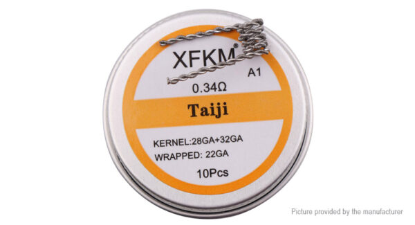 Authentic XFKM Kanthal A1 Taiji Pre-Coiled Wire