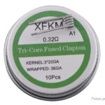 Authentic XFKM Kanthal A1 Tri-core Fused Clapton Pre-Coiled Wire