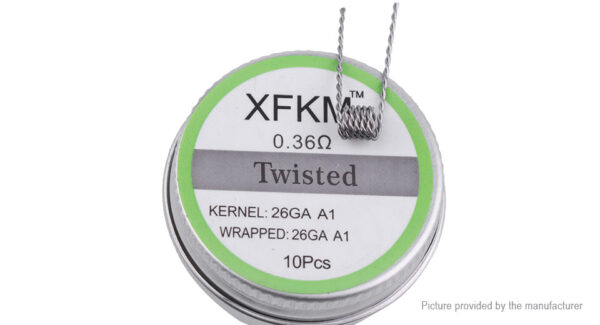 Authentic XFKM Kanthal A1 Twisted Pre-Coiled Wire
