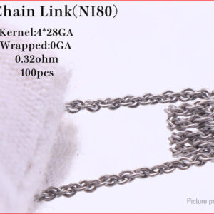 Authentic XFKM Ni80 Chain Link Pre-Coiled Wire
