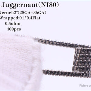 Authentic XFKM Ni80 Juggernaut Pre-Coiled Wire