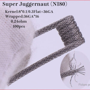 Authentic XFKM Ni80 Super Juggernaut Pre-Coiled Wire
