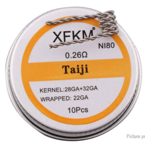 Authentic XFKM Ni80 Taiji Pre-Coiled Wire