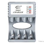 BTY 4-Slot Smart AA/AAA Battery Charger