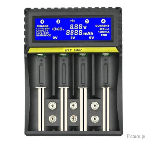 BTY V407 7-Slot Battery Charger