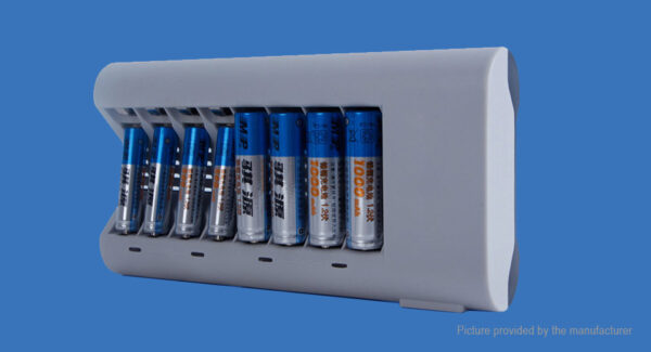 C808W 8-Slot Intelligent Battery Charger (US)
