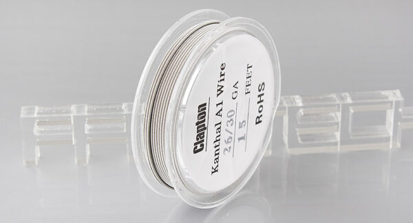 Clapton Kanthal A1 Coiled Heating Wire for Rebuildable Atomizers