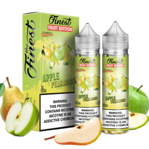 Finest E-Liquid Fruit Edition - Apple Pearadise - 2x60ml / 0mg