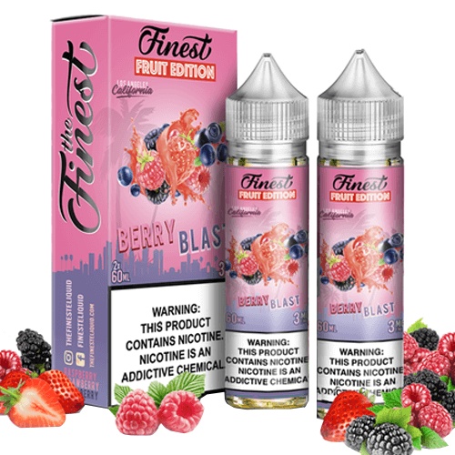 Finest E-Liquid Fruit Edition - Berry Blast - 2x60ml / 0mg