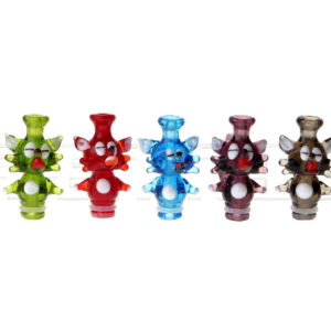 Fox Style Handcrafted Glass 510 Drip Tips (7-Pack)