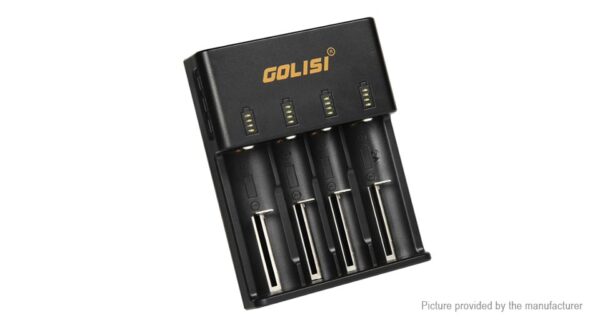 Golisi O4 4-Slot Battery Charger (UK)