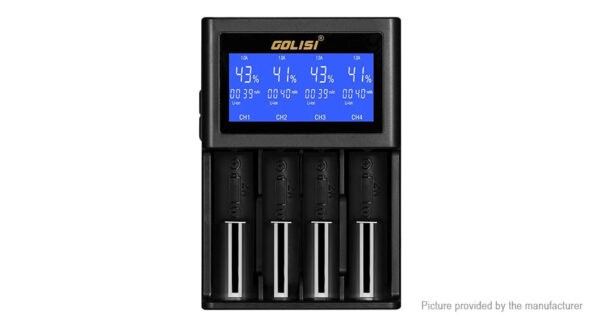 Golisi S4 4-Slot Battery Charger (EU)