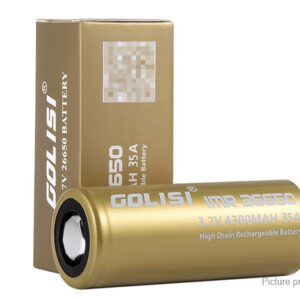 Golisi S43 IMR 26650 3.7V 4300mAh Rechargeable Li-ion Battery