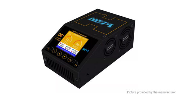 HOTA D6+ AC/DC Dual Channel Smart Battery Balance Charger Discharger (US)