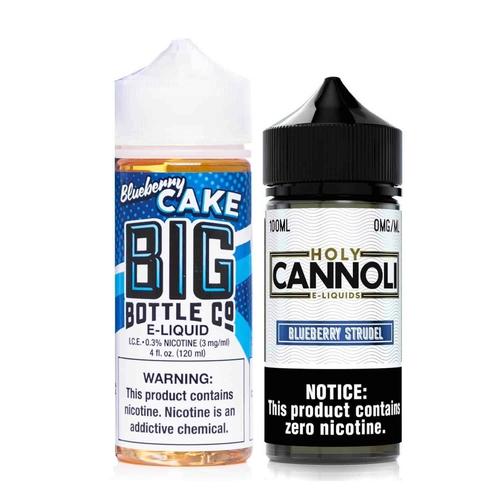 Holy Cannoli Blueberry Strudel & Big Bottle Co. Blueberry Cake Bundle