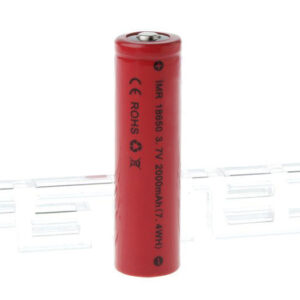 IMR 18650 3.7V 2000mAh Rechargeable Li-ion Battery